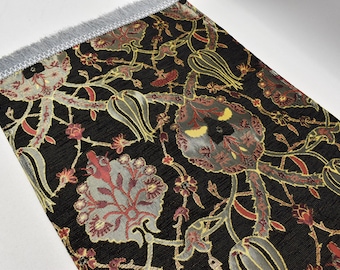 Authentic Pattern Table runner, Black color, Bedroom runner, Handmade Table runner, Dining Decor Table runners Traditional Table runner