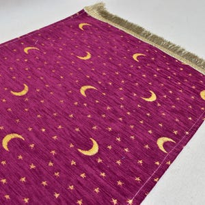Turkish Table runner Kitchen decor,Fuschia Pink Table runner, Rustic Decor Table runner Dining decor Table runners with High Quality Tassels