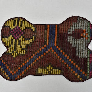 Kilim Food mat, Custom Pet mat, Dog Food mat, Pet supplies, Pet Bowl mats, Cat Lover gift, Pet placemat, Water Bowl mat, Pet Feeding mat 102