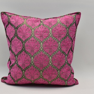 Balcony decor pillows, Decorative pillow, Corner pillow, Couch pillow, Sofa pillow, Turkish pillows, Deep Pink 17x17 inches Pillow cover