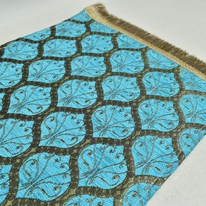 Modern Decor Table runner, Bedroom runner, Aqua Blue Color, Handmade Turkish runner, Authentic Pattern Table runner, Decor Table runners