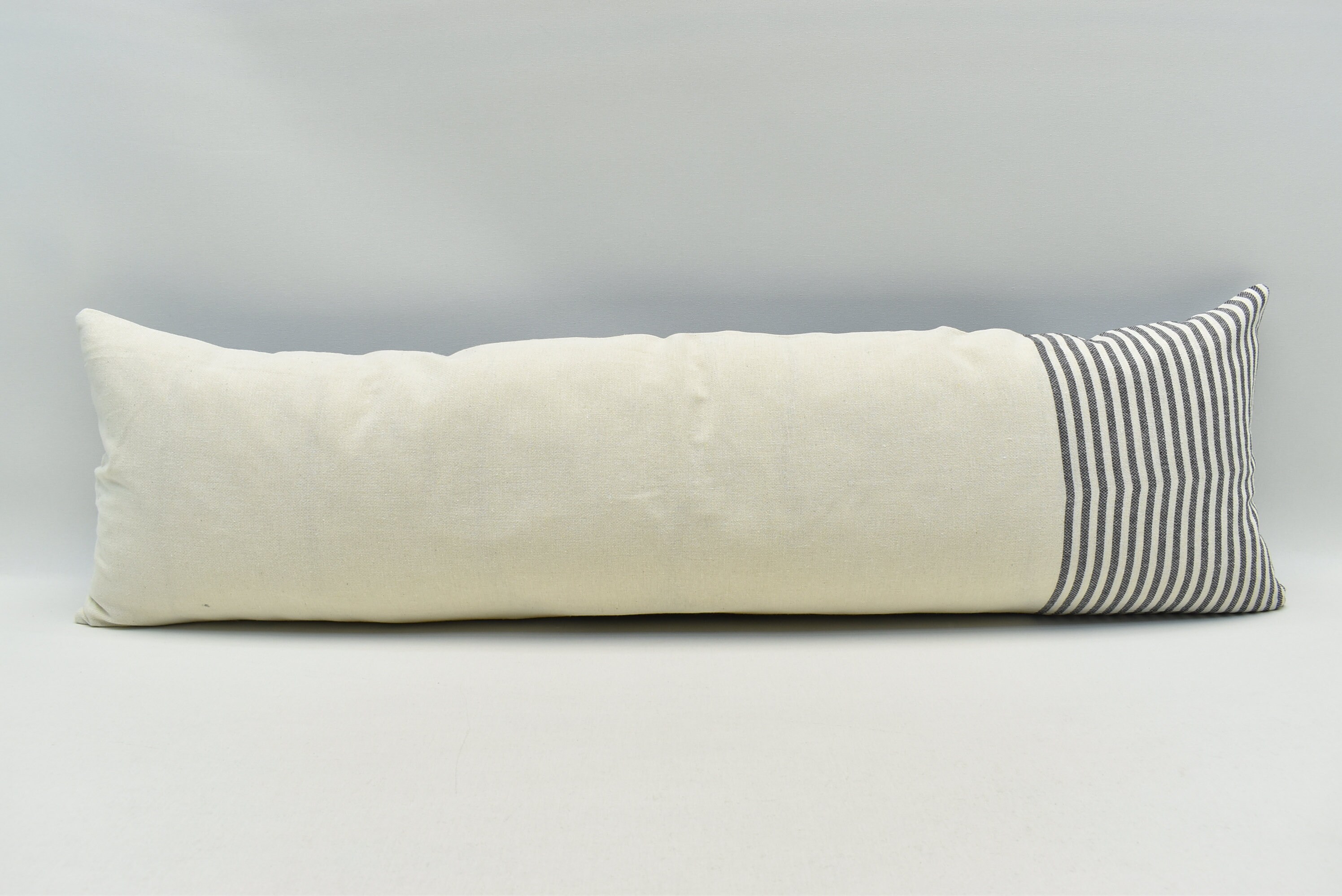 Body pillow, Indoor pillow, Large pillow, Decorative pillow, Minimalist decor pillow, Lumbar pillow, 12x42 inches Pillow cover YA 1533