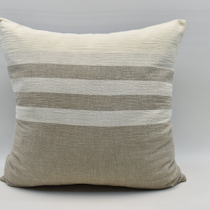 Throw pillow cover, Euro Sham pillow, Cotton pillow, Custom pillow, Floor pillow, Turkish Peshtemal pillow 24x24 inches Pillow cover YA 541