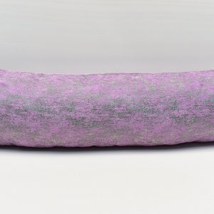 Purple Pillow Cover, Home decor Chenille pillow, Turkish Ethnic pillow, Accent pillow, 16x48 inches pillow, Modern decor, Sofa Pillow cover