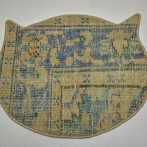 Custom Pet mat, Kilim Food Bowl mat, Dog Food mat, Pet supplies, Pet mats, Cat Lover gift, Pet Feeding mat Pet placemat, Water Bowl mat, 281