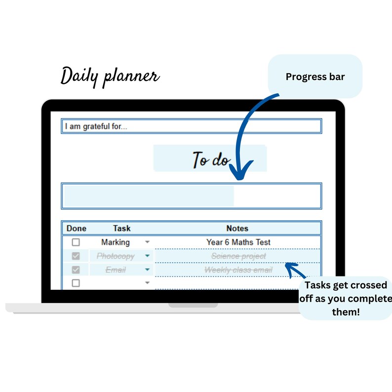 2025 Australian Teacher Google Sheets Planner 7 Periods, Digital