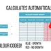 Student Growth Excel Template, Teacher Excel Template, Calculate Growth ...