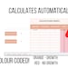 Student Growth Google Sheets Template, Teacher Google Sheets Template ...