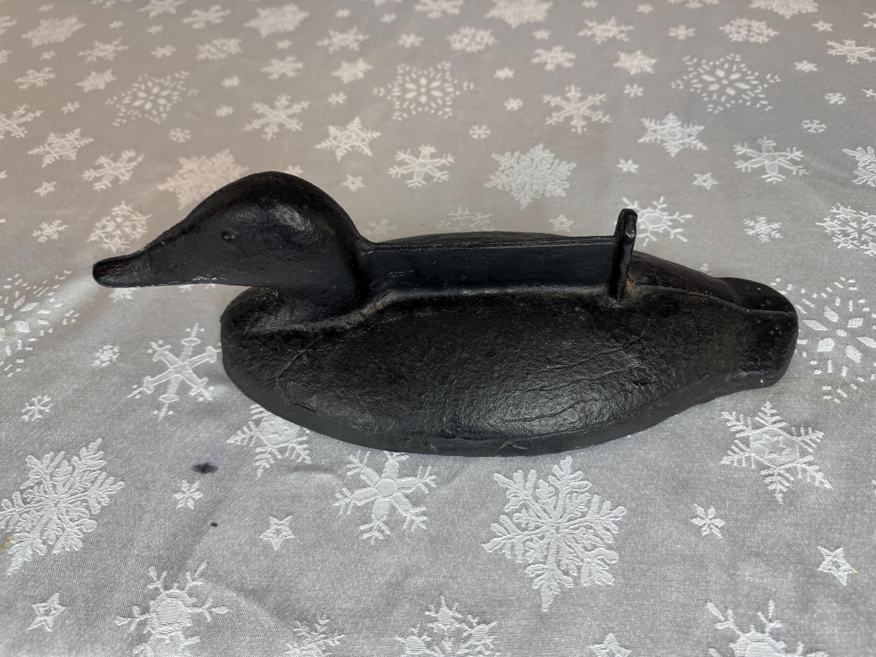 Vintage Solid Cast Iron Metal Mallard Duck Boot Scraper Black - Etsy