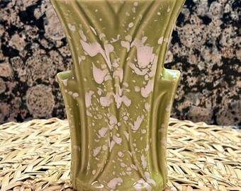 Vintage Shawnee Cameo Pottery Vase