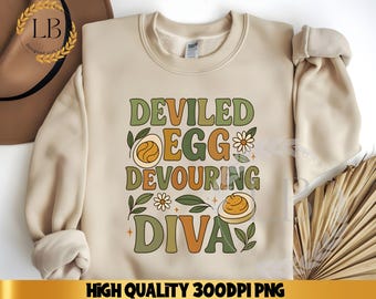 Deviled Eggs Png, Funny Holiday Humor Merry Christmas Png, Digital download, Sublimation design,Foodie Designs, Popular Holiday