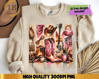 Boho Western Brushstroke PNG, Brushstroke Png, Western PNG, Cow Girl Png, Country Paint Stroke PNG, Boho Png, Trendy Png, Digital Download