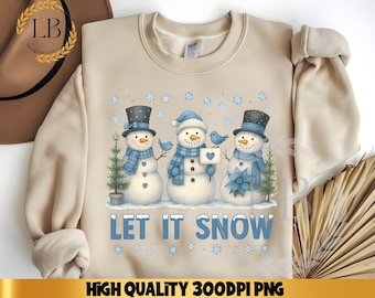 Coquette Snowman Christmas Png, Let It Snow Png, Coquette Winter Png, Retro Winter Basics Png, Cozy Season Png, Retro Christmas Png
