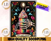 Funny Tarot Card Clipart, Sassy Skeleton Design (Digital Download)