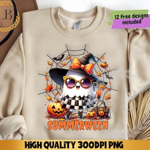 Ghost Summer Halloween png, Funny summer Halloween Png,Vintage Summer png, Halloween cocktail summer png, summer Shirt png, Retro
