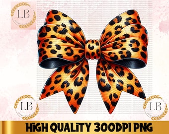 Lazo coqueto PNG, Lazo con estampado de leopardo PNG, Lazo de guepardo, Coqueta de moda, Chica, Cintas suaves para chica, Lazo estético para chica, Diseño de camiseta Png