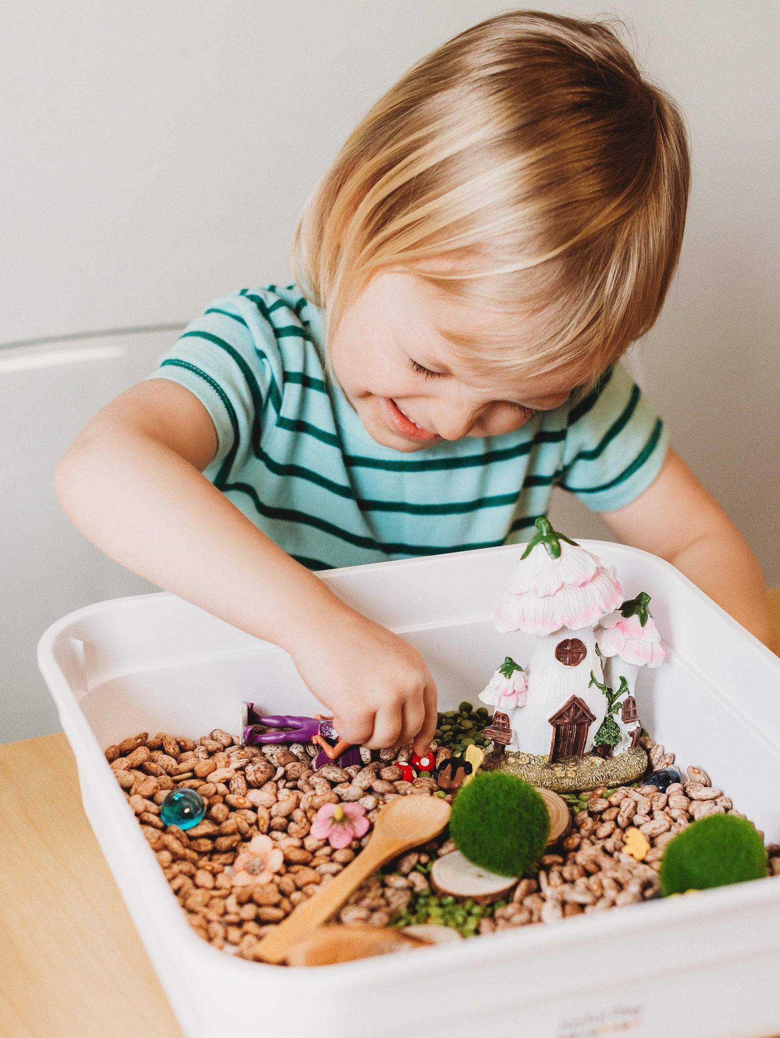 Fairy Garden Sensory Bin | Play Kit | Montessori Play Kit | Sensory Bin ...