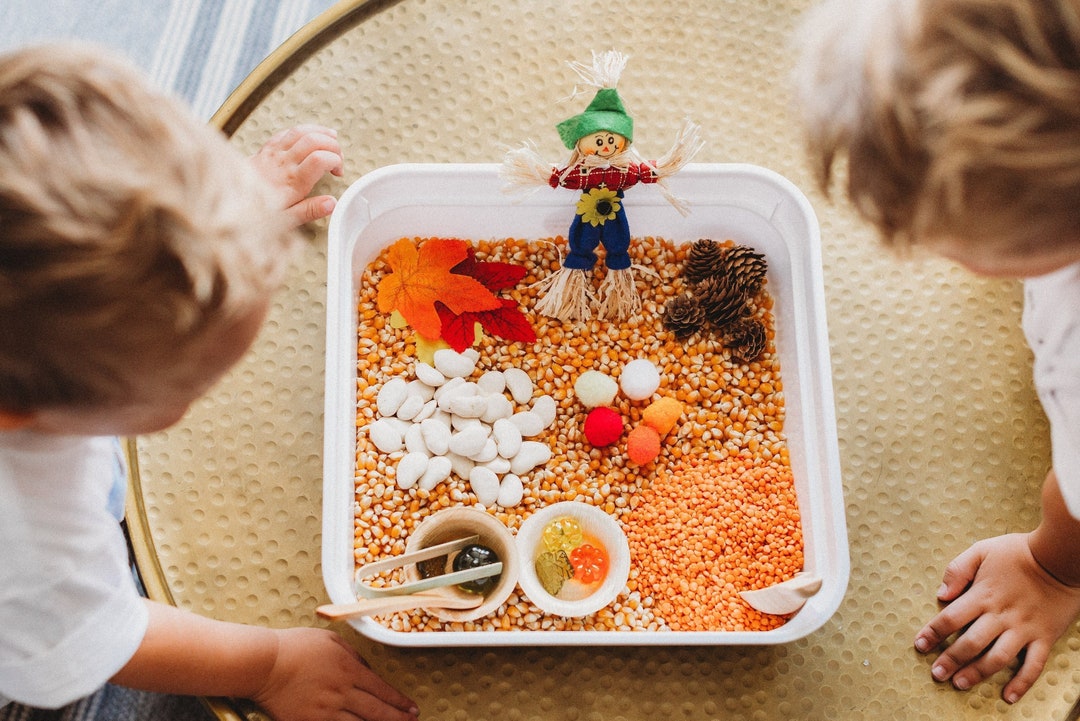 Fall Play Kit Fall Sensory Bin Toddler Activities