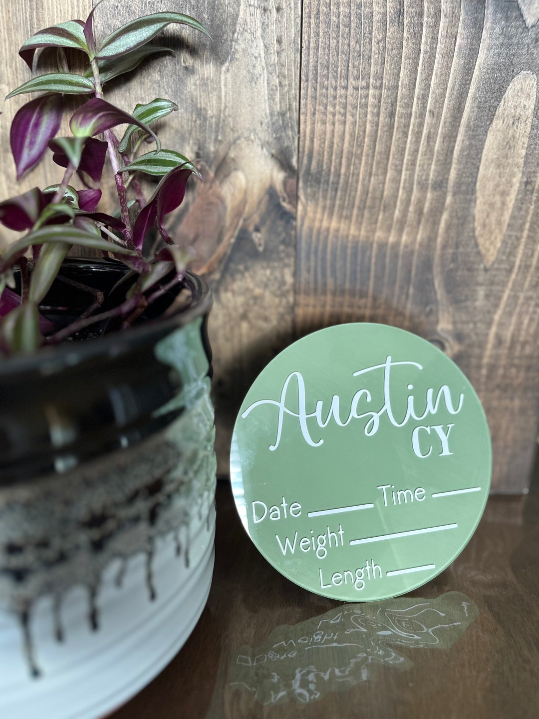 Baby Birth Stat Sign With Custom Name - Etsy
