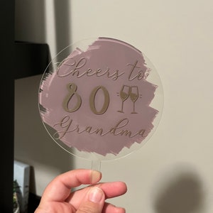 Birthday Cake Topper