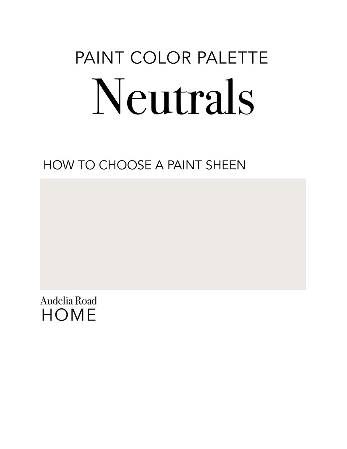 Neutrals Paint Color Palette Sherwin Williams, Interior Design Color