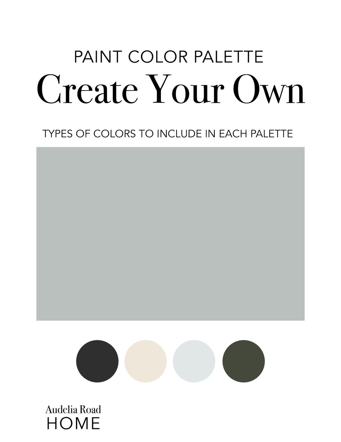 Create Your Own Paint Color Palette - Interior Design Color Scheme ...