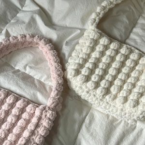 Crochet Pattern: Shoulder Bag/Purse/Handbag NO SEWING //Bubble Bag// zdjęcie 2