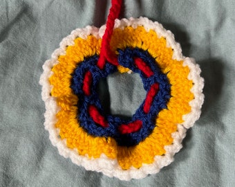 Crochet Pet Collar //Snow White//