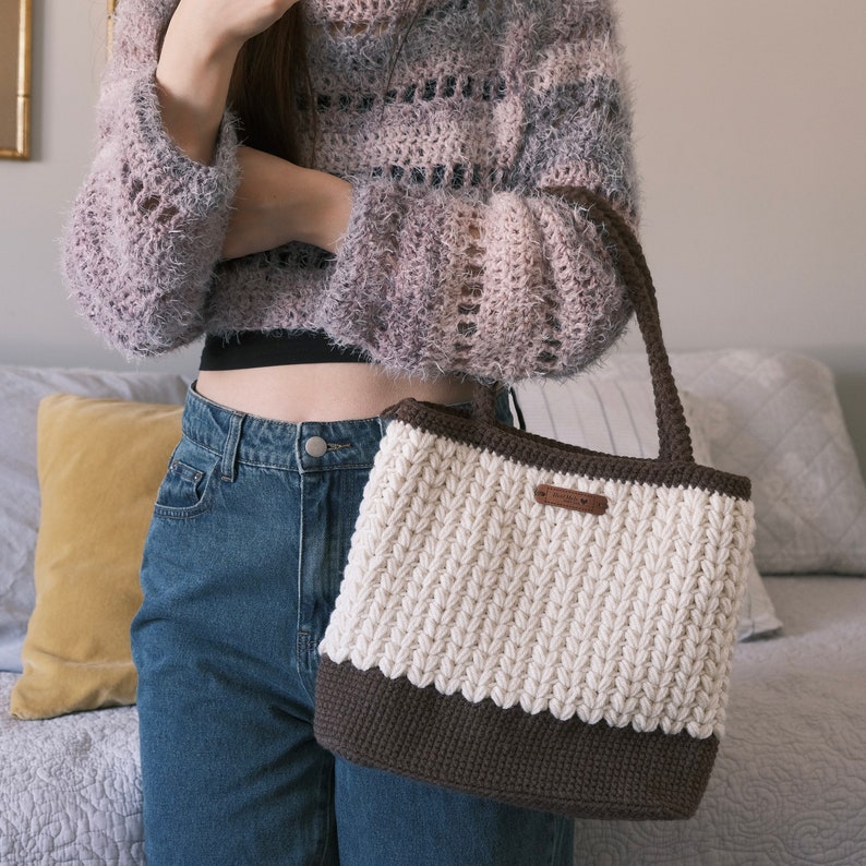 Crochet Pattern: Tote Bag //Meadow// zdjęcie 3