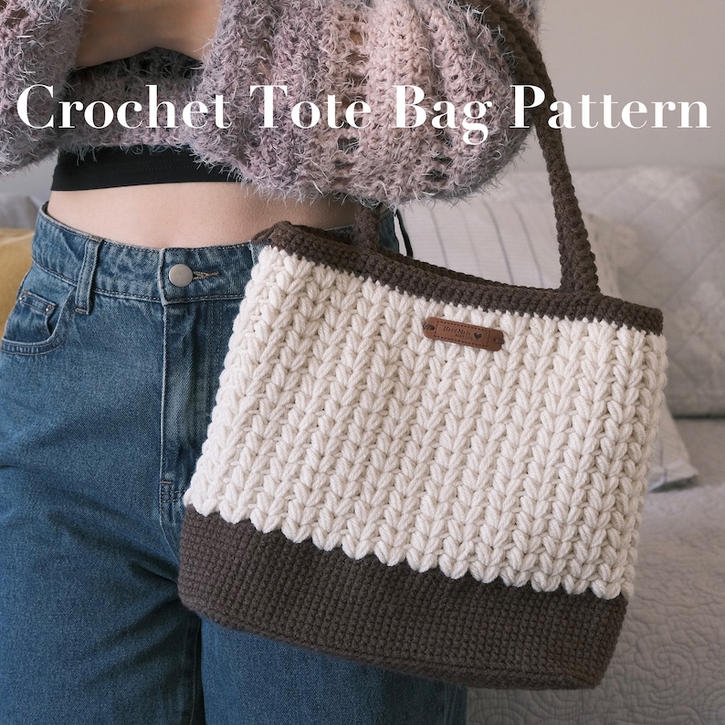 Crochet Pattern: Tote Bag //Meadow// zdjęcie 1