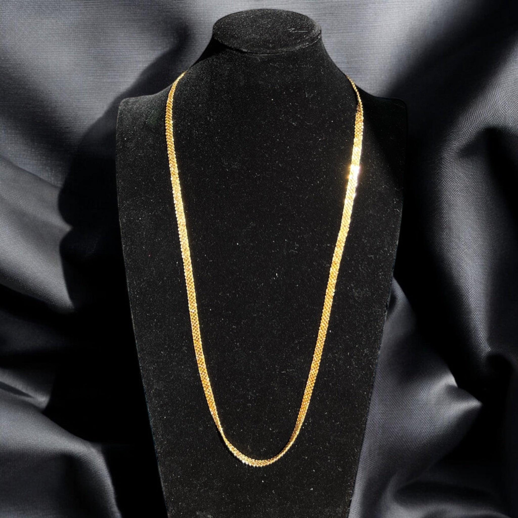 21k gold necklace - Etsy 日本