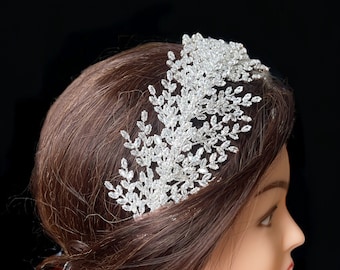 Beersheba bridal crystal headpiece