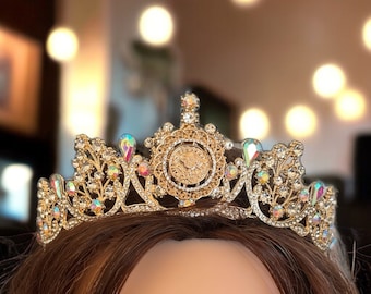 Zeina Mini Princess Gold crown