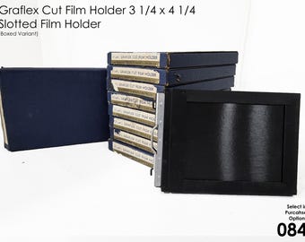 3 1/4 x 4 1/4 Large Format Film Holders