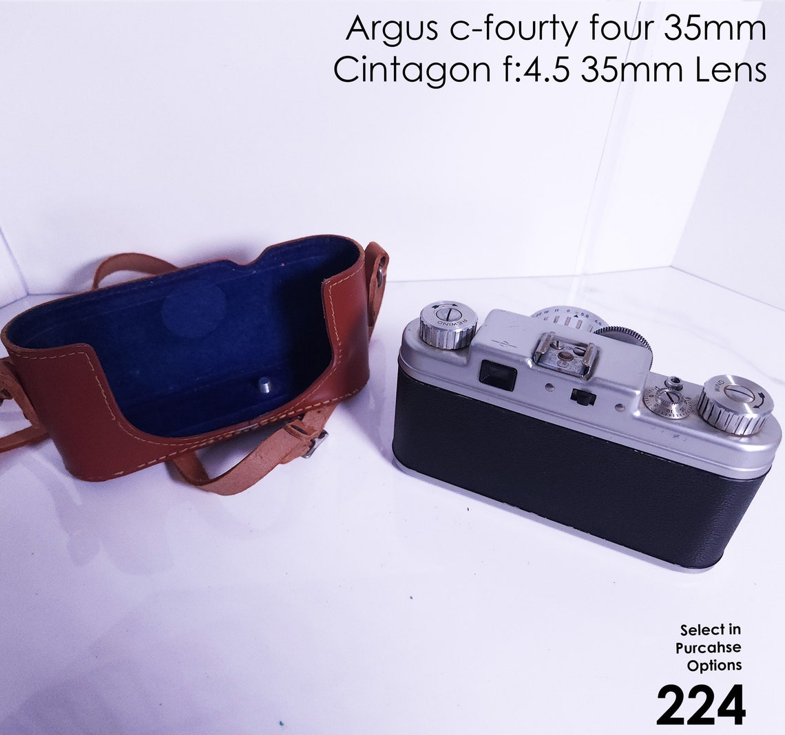 Argus C-fourty Four 35mm Cameras (2 Variations) - Etsy
