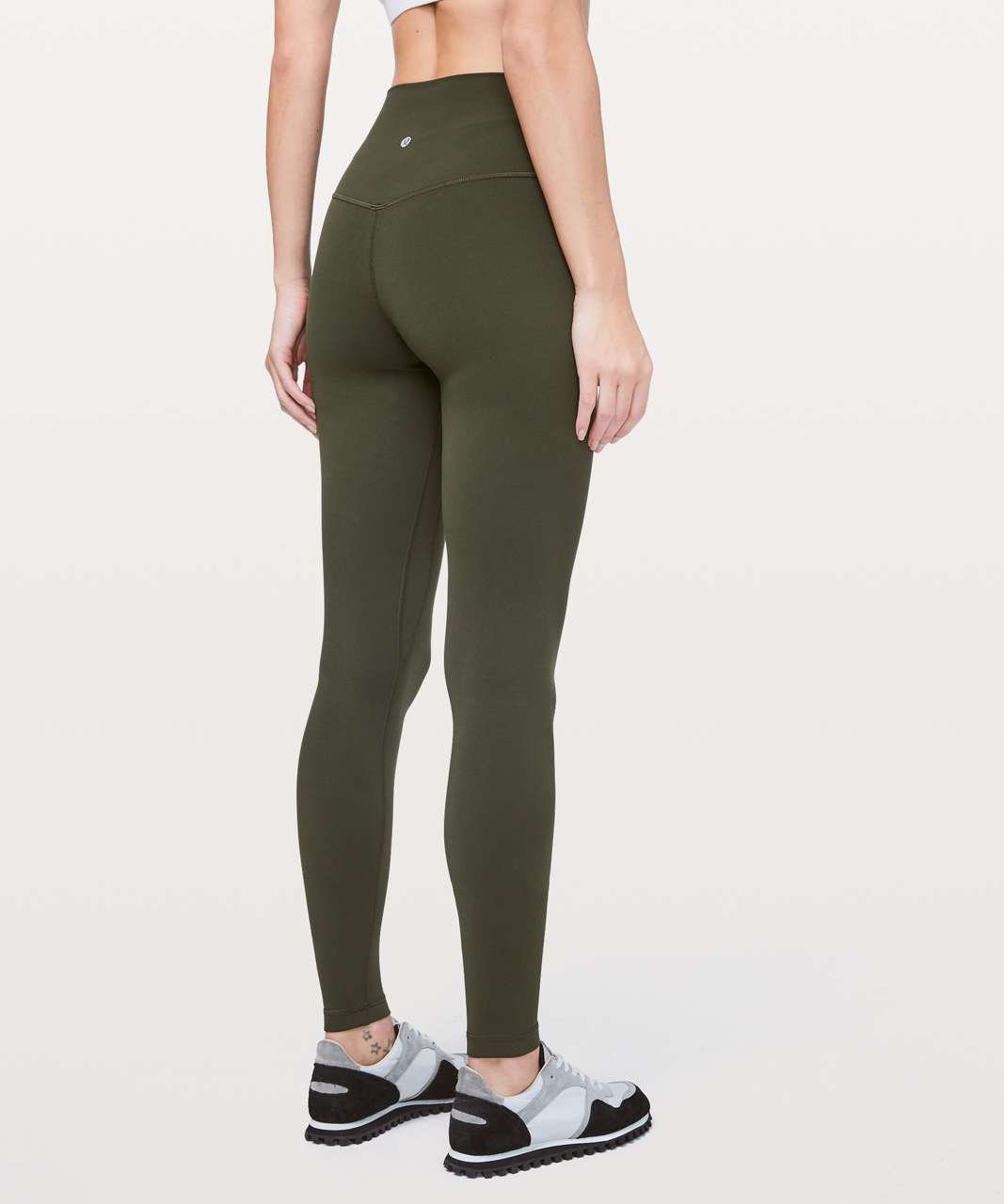 Lululemon leggings - olive green No tag but fits - Depop