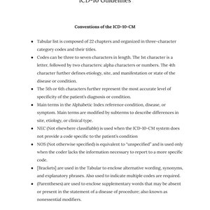 2022 CPC Notes - ICD Guidelines