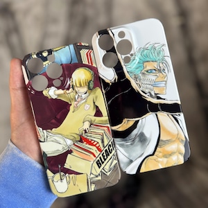 Bleach Anime Manga iPhone Case for iPhone 15 14 13 12 11 Pro Max Mini XR XS 7 8 Plus Samsung S21 S22 S23 S24 Ultra A23 Google Pixel 7 8 9