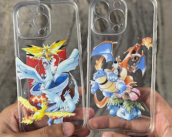Simpatica custodia per iPhone con design anime/manga per iPhone 17 16 15 14 13 Pro Max Mini XR XS 7 8 Plus Samsung S22 S23 S24 S25 Ultra A26 Google Pixel 8 9 10