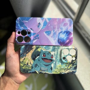 Poke Anime Manga iPhone Case for iPhone 15 14 13 12 11 Pro Max Mini XR XS 7 8 Plus Samsung S21 S22 S23 S24 Ultra A23 Google Pixel 7 8 9
