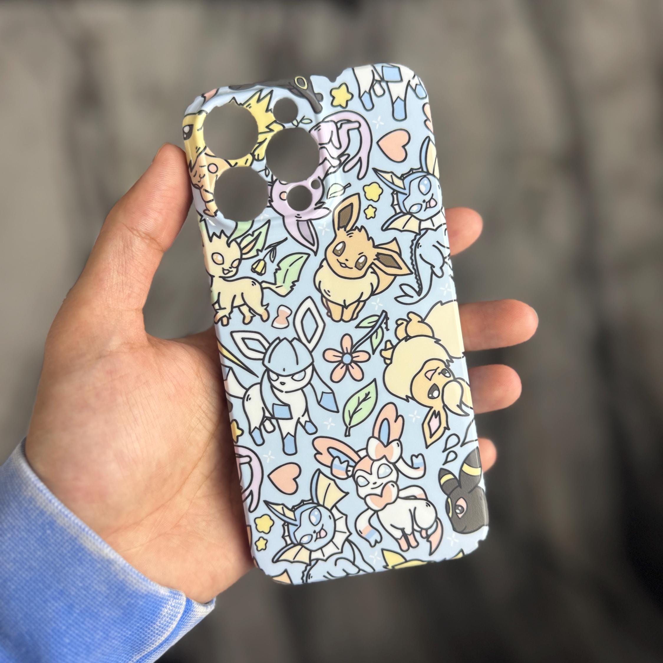 Poke Anime Manga iPhone Case for iPhone 17 16 15 14 13 Pro Max Mini XR XS  Plus Samsung S22 S23 S24 S25 Ultra A26 Google Pixel 10