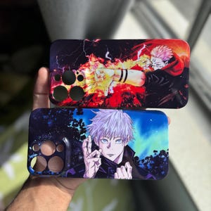 Jujutsu Anime Manga iPhone Case for iPhone 15 14 13 12 11 Pro Max Mini XR XS 7 8 Plus Samsung S21 S22 S23 S24 Ultra A23 Google Pixel 7 8 9
