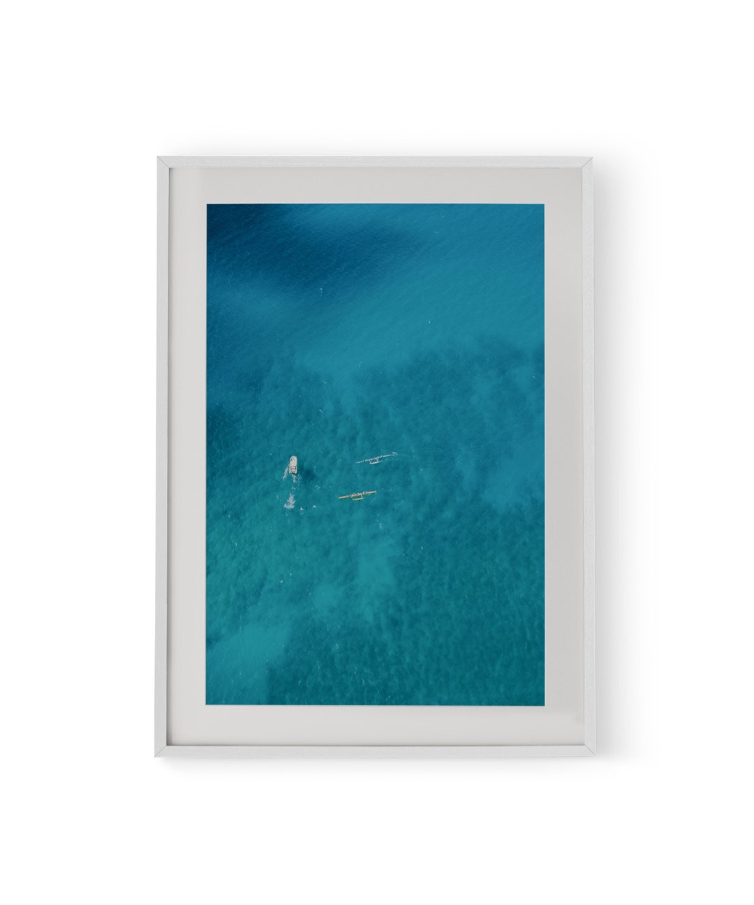 Aerial Ocean Photography Art Print Beach Wall Art Etsy