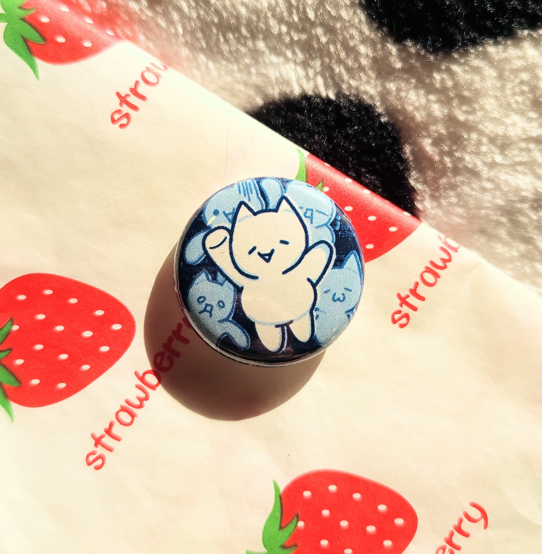 モナー Mona ASCII Kaomoji Cat Pinback Button - Etsy
