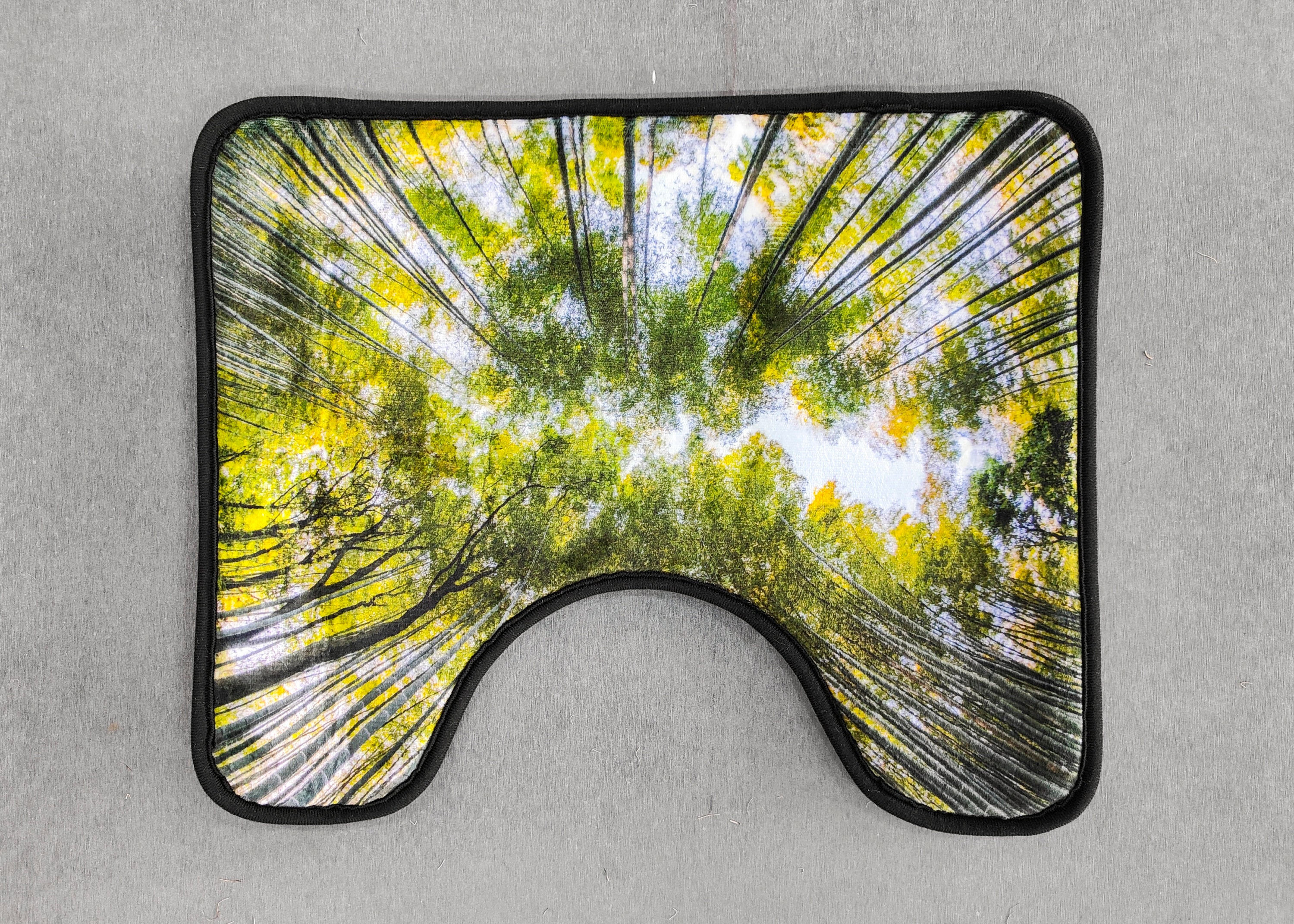 Set of 3 Pcs Bamboo Bath Rug Set Toilet Seat Cover Rustic Etsy