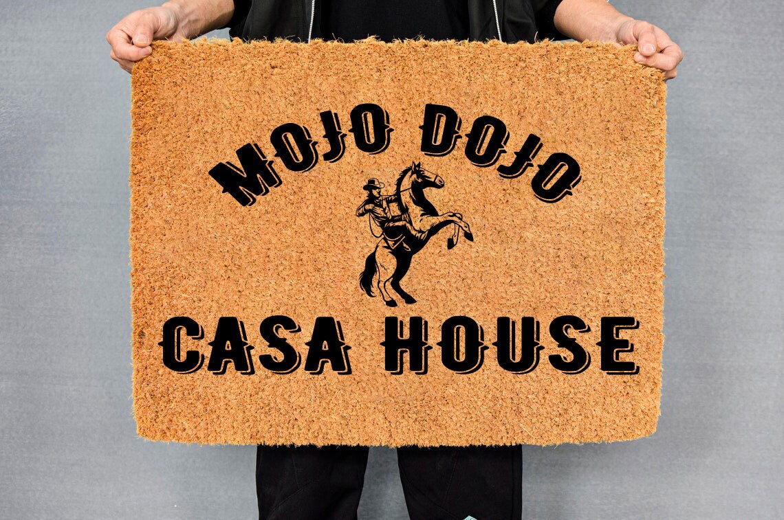 Discover Welcome to The Mojo Dojo Casa House Doormat, Barbie Doormat