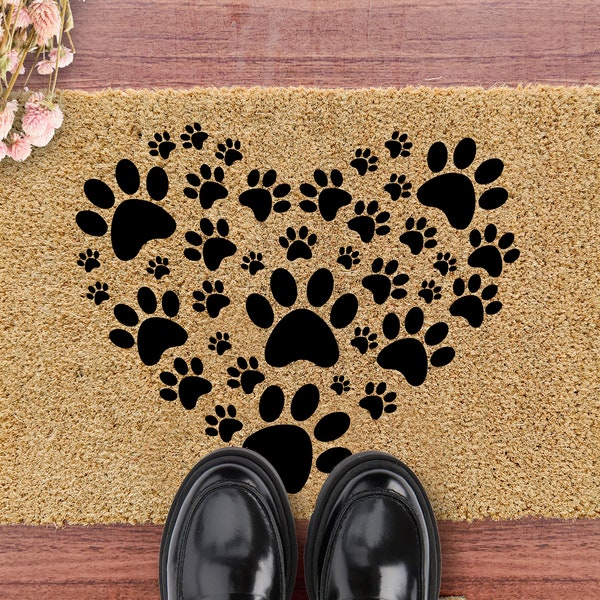 Dog Doormat Etsy