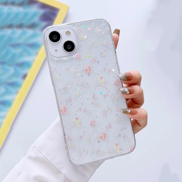 Glitter Phone Case Etsy