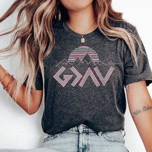 God is Greater than The Highs and Lows T-Shirt, Christian Shirt, God Shirt, Church Gift, Christmas Gift, Jesus Shirt, Religious Shirt, Gift
