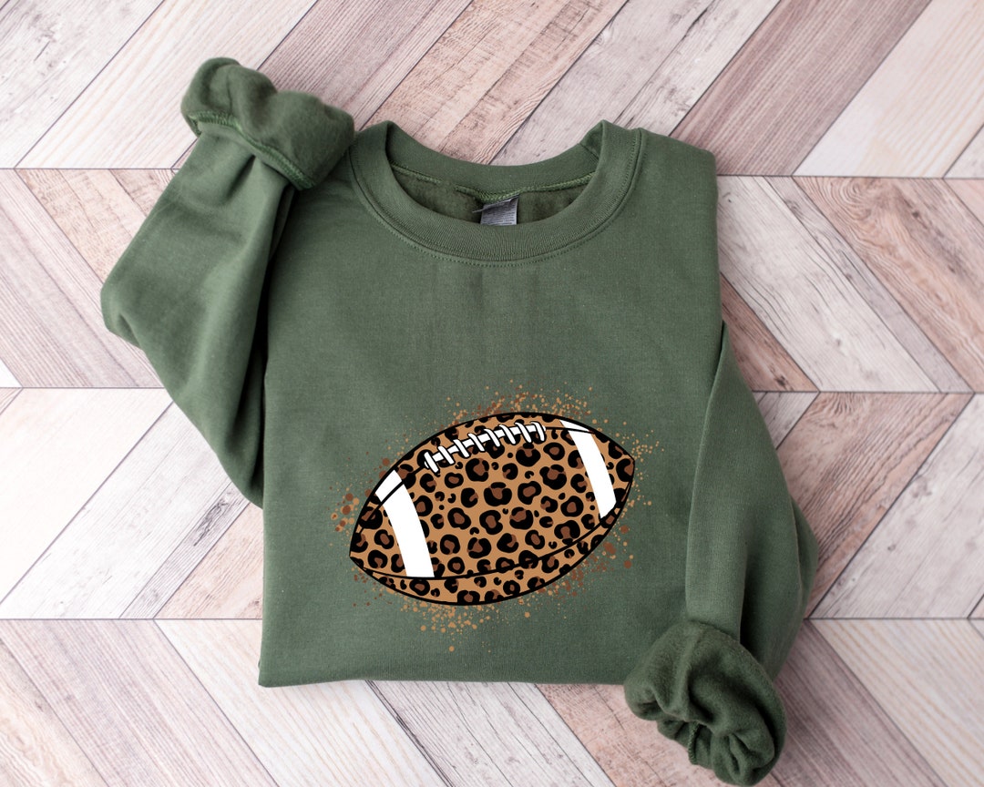 Leopard FOOTBALL Pullover, Two Colors main image 1